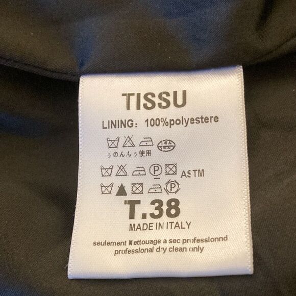 Black Velvet Celestial Woman’s Blazer with Multicolor Sparkles & Stars. Sz 2. - Picture 9 of 10